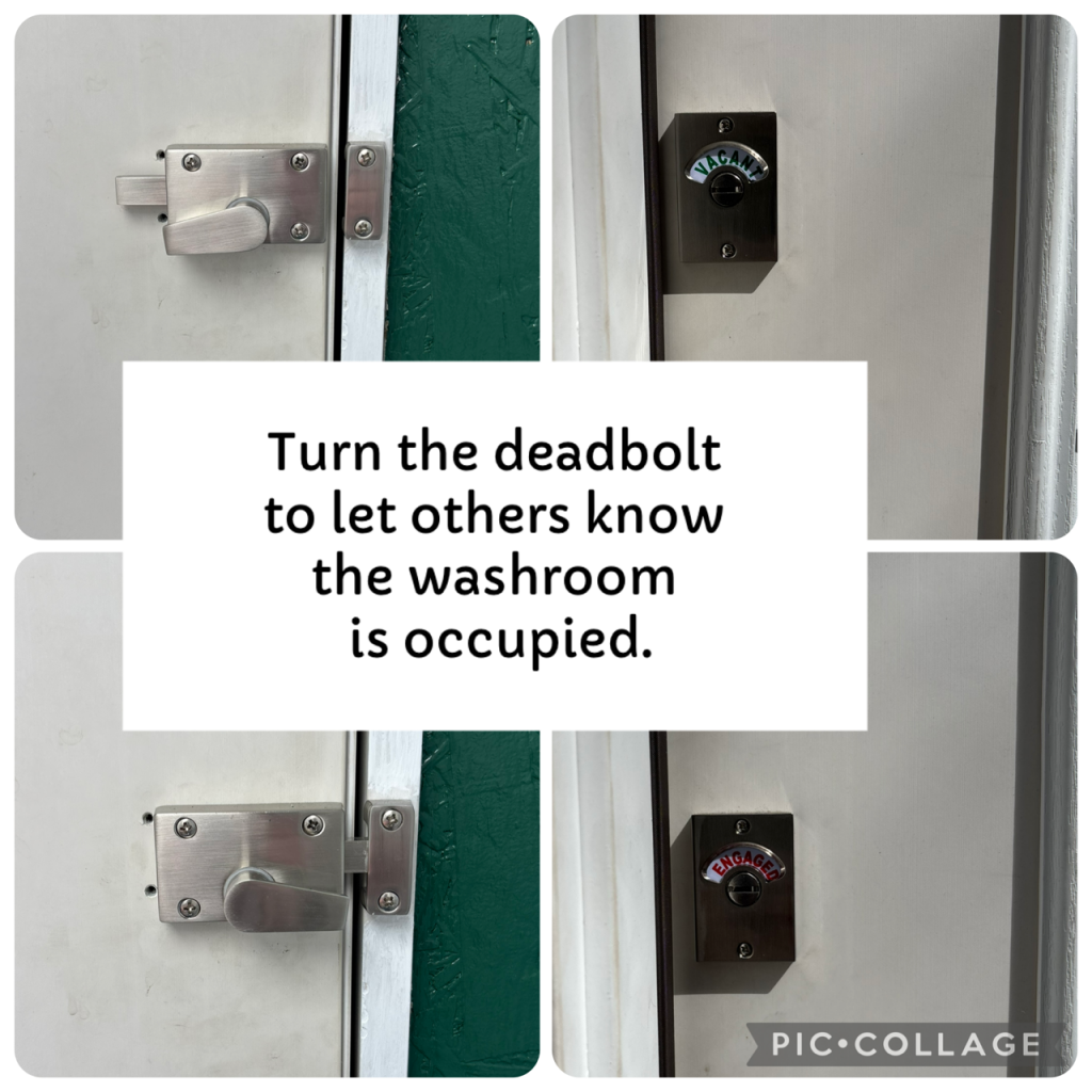 hilltop sunrise tent platform with hot shower flush toilet pet walk camp sink 110 volt AC outlet new river gorge national park and preserve Summit Bechtel Reserve Fayette county Fayetteville oak hill hilltop WV West Virginia bathroom deadbolt